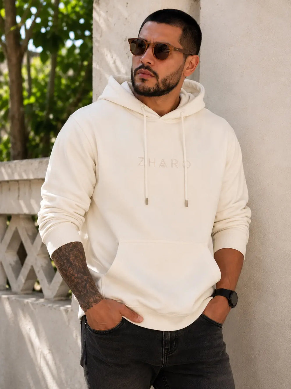 Moletom ZHARO off-white