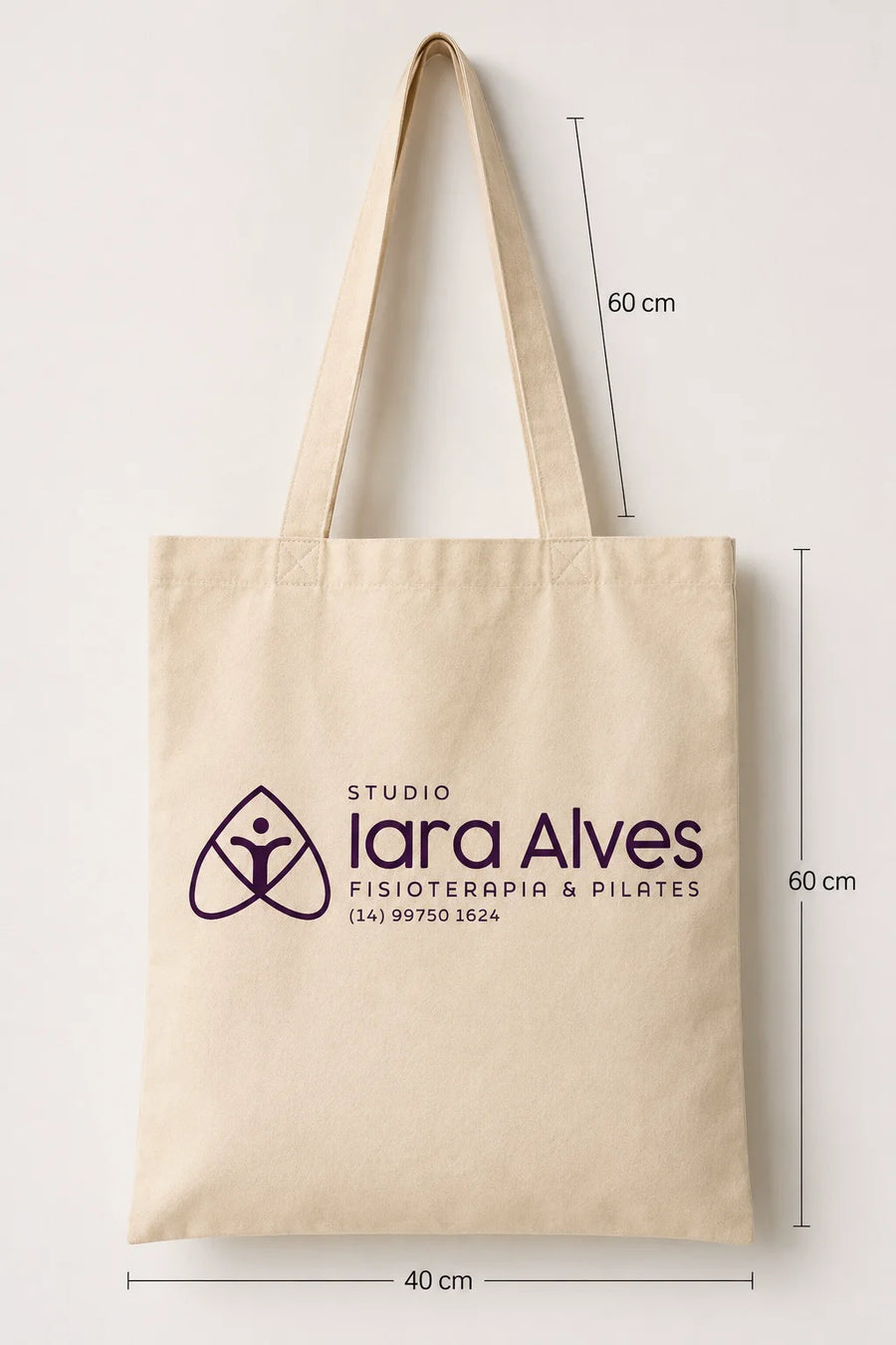 Ecobag personalizada Studio Iara Alves